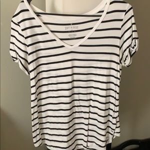American eagle soft and sexy striped tee